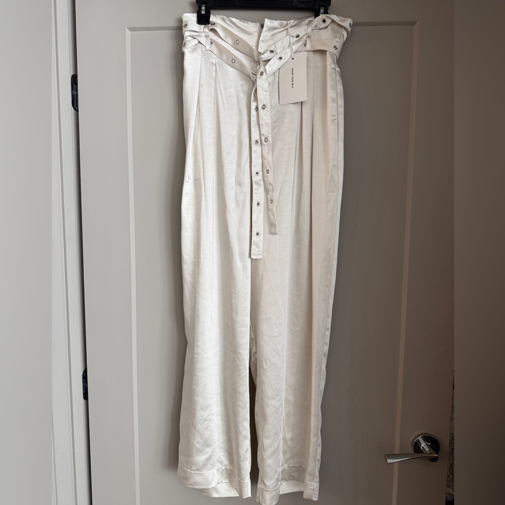 Noli Shop satin pants NWT M